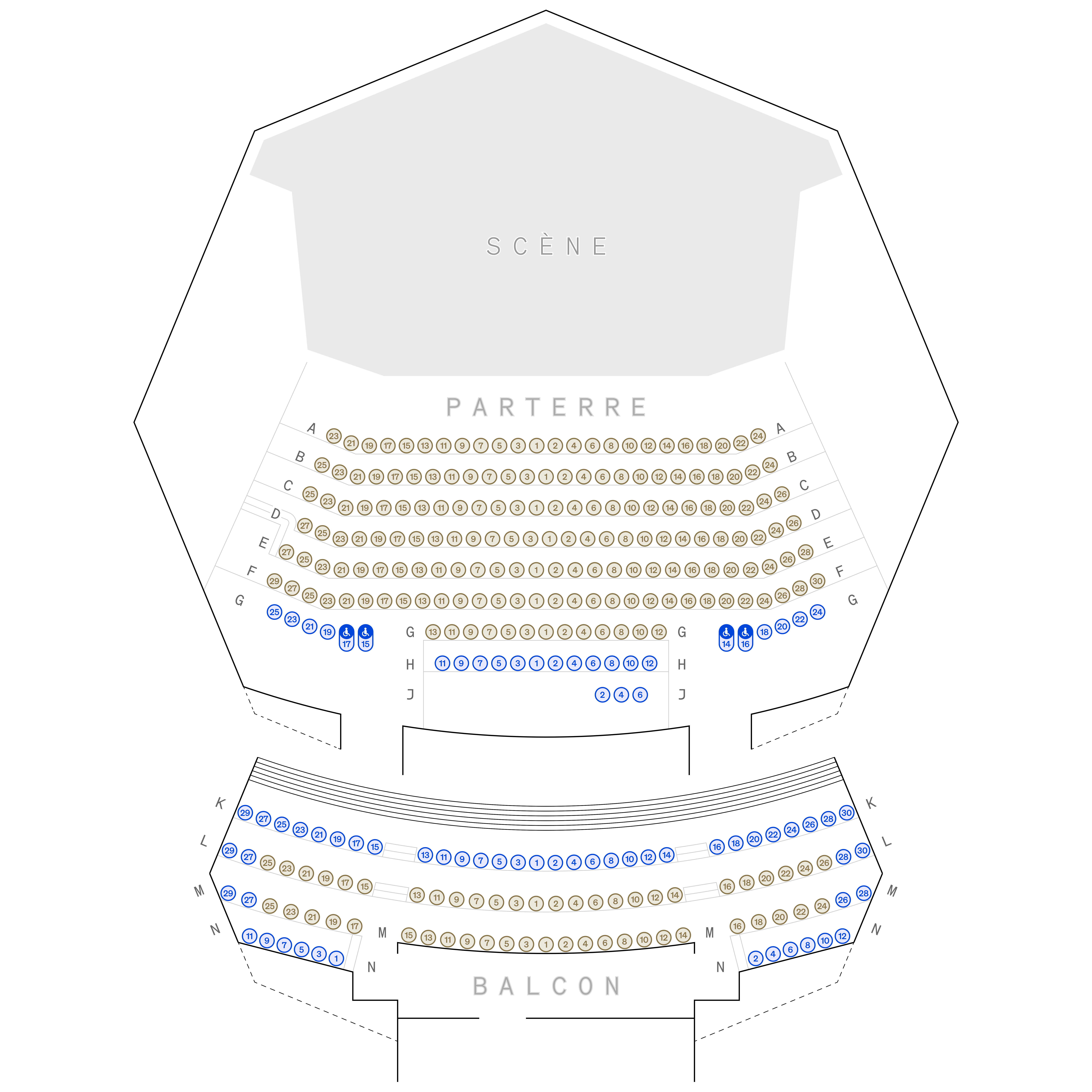 Plan de salle